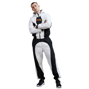 Conjunto deportivo ligero para hombre, chaqueta cortavientos, pantalones deportivos cómodos para correr, fitness, casual, para exteriores. - Product Image 1
