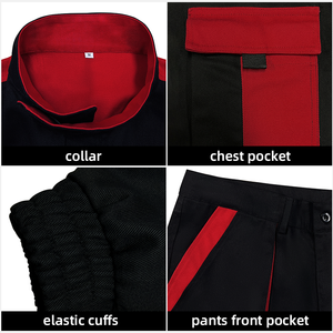 ชุดทำงานอย่างหนักชุดป้องกันผ้าฝ้ายระบายอากาศได้ดีดีไซน์ทนทาน - Product Image 4