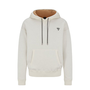 Pull à capuche léger pour hommes, nouveau design 100% coton, vêtements d'hiver décontractés et solides, vente en gros - Product Image 1