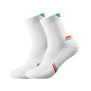Blank Crew <b>Badminton</b> Socks Custom Logo Breathable Cushion Thickened Towel Bottom Outdoor Running Mid Volleyball Sports Socks - Product Image 5