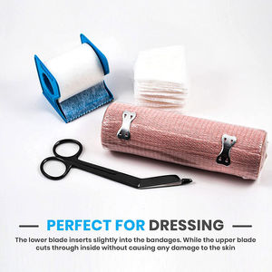 กรรไกรตัดผ้าพันแผลสำหรับพยาบาลแบบใช้ซ้ำได้กรรไกรผ้าพันแผลแบบใช้มือเดียว - Product Image 4