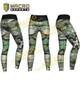 Leggings de yoga taille haute formels avec logo personnalisé imprimé, impression numérique sublimée pour femmes, vêtements de sport - Product Image 3