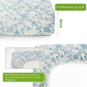 Colchón de bebé lavable impermeable de Venta caliente colchón de cuna infantil de espuma de memoria inteligente de densidad - Product Image 6