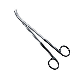 Ciseaux de dissection Supercut Fomon, ciseaux nasaux angulaires, manuels, de haute qualité, certifiés CE, en acier inoxydable chirurgical, instruments ORL, noir - Product Image 2