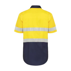 Personnalisation Meilleure vente en gros Chemise de sécurité réfléchissante haute visibilité avec poche Chemise de sécurité fabriquée dans le meilleur matériau - Product Image 4