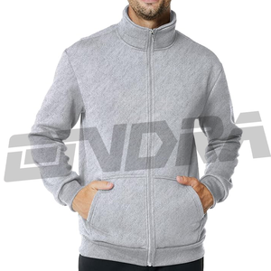 Sudadera polar con cremallera completa para hombre, ligera, cálida, elegante, informal, ajuste cómodo, ropa de abrigo de moda, tacto suave, artículo caliente, la mejor opción - Product Image 2