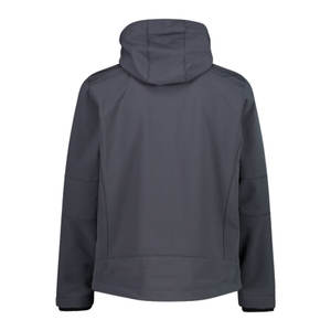 Hombres Softshell impermeable senderismo logotipo personalizado Camping hombres táctico a prueba de viento suave Shell Zip up chaquetas - Product Image 5