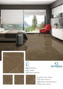 Directo de fábrica, baldosas de porcelana pulida de 60x60mm, estilo clásico marrón claro suave para suelo Interior, función de ladrillo refractario - Product Image 6