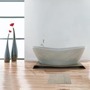 Tapis de bain 45X70 CM BEIGE - Product Image 4