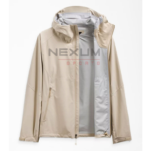 Nueva chaqueta cortavientos personalizada de alta calidad directa de fábrica buen precio hombres gran oferta chaqueta impermeable de poliéster para lluvia - Product Image 2