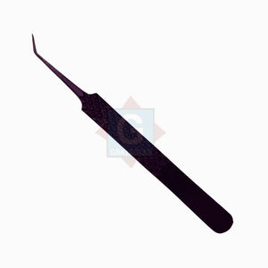 Custom Color <b>Lash</b> Tweezers Stainless Steel Professional Beauty Instruments Eyelash Extension Tweezers - Product Image 3