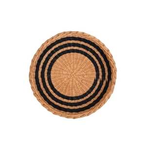 Ensemble de 3 paniers muraux en rotin rond tissé à la main Design Art déco de haute qualité pour la décoration de la maison Bon prix du Vietnam - Product Image 4