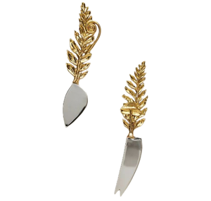 Utensilios de cocina de metal de último diseño, cuchillo para queso, cuchillos y accesorios de cocina para el hogar, cubiertos seguros para alimentos a bajo precio - Product Image 4