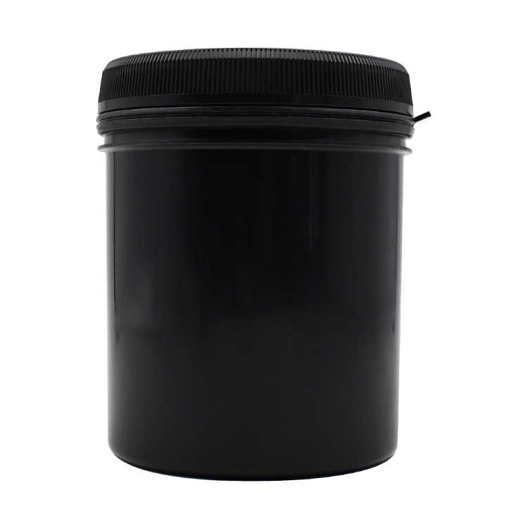 1L PP Plastic Wide Mouth Round