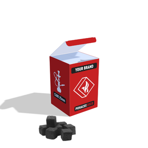 Briqueta de cáscara de coco de alta calidad con bajo contenido de cenizas, Shisha Cachimba de carbón, venta al por mayor de fábrica de Indonesia, etiqueta privada OEM - Product Image 1