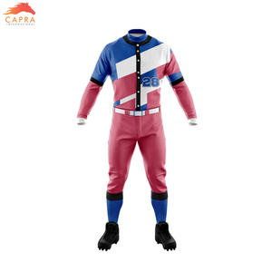 Tùy Chỉnh Thăng Hoa In Ấn Trống Jersey Đội Bóng Chày Đồng Phục Thể Thao Bao Gồm Áo Và Quần - Product Image 3