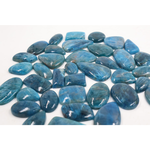 Cabochon en cristal d'apatite naturelle pierre précieuse de quartz en vrac de couleur verte fabrication de bijoux faite à la main Offre Spéciale prix d'usine de Jaipur - Product Image 3