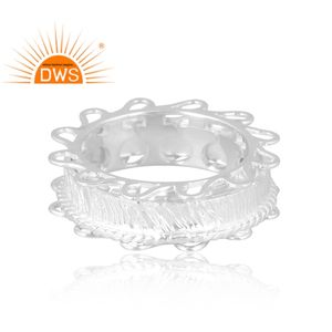 Anillo de Plata de Ley 925 de Alta Calidad, Joyería Personalizada para Mujer, Regalo para Ella. - Product Image 4