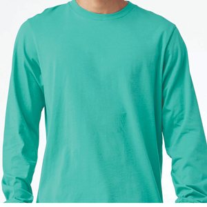 Camisetas de algodón a granel, camisetas de manga larga para hombre, camisetas de manga larga transpirables OEM ecológicas para hombre - Product Image 5