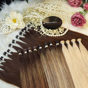 2025 Venta caliente 100% Calidad superior Italiano Curl Virgen Extensiones de cabello humano Cutícula completa Trama plana Precios de exportación al por mayor - Product Image 1