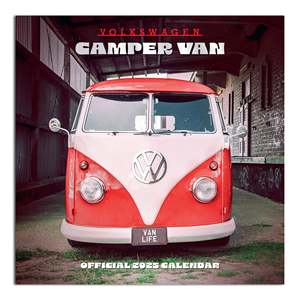 Calendrier 2025 VW Camper Bus Volkswagen Vans Bulli Wall Art - Product Image 3