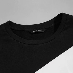 Sudadera de Forro Polar de Invierno con Cuello Redondo Extra Grande Personalizada al por Mayor para Hombre, Algodón Orgánico Grueso, Diseño Sólido, OEM - Product Image 5