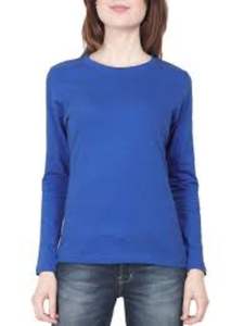 Camiseta de manga larga de algodón 100% de alta calidad para mujer, estampado de logotipo personalizado, Sostenible, ecológico, reutilizable, estampado de logotipo personalizable - Product Image 3