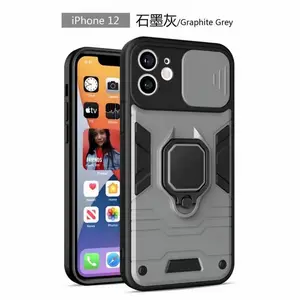 Funda de teléfono a prueba de golpes para Vivo V23e V21e <span class=keywords><strong>V21</strong></span> Y91c, cubierta trasera de montaje magnético para ventana deslizante de cámara, novedad - Product Image 1