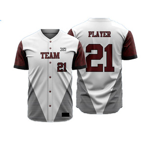 Uniformes de béisbol del último diseño de encargo de los servicios del OEM/uniformes del béisbol de la ropa deportiva de los precios al por mayor - Product Image 5