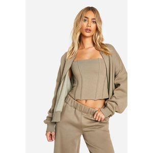 Conjunto de Ropa Deportiva de Dos Piezas para Mujer al por Mayor, Chándales Personalizados Hechos en Pakistán, Atuendo Deportivo y Casual Asequible - Product Image 4