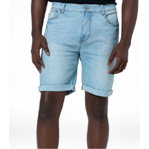2025 Custom <b>Men's</b> Loose Fit Denim <b>Shorts</b> Vintage Acid Washed Jean <b>Shorts</b> for <b>Men</b> <b>Baggy</b> Jeans OEM Serviced Customized - Product Image 1