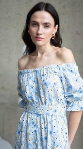 Verano Midi Beach Maxi vestidos para mujer Boho romántico renacimiento vestido de viscosa Casual tela ropa - Product Image 4