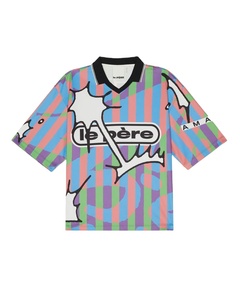 T-shirt de sport streetwear multicolore à motif graphique abstrait, design artistique, vente en gros OEM - Product Image 1