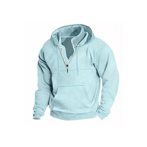 Sudaderas básicas de alta calidad para hombre de otoño e invierno, suéteres de punto pesado de tendencia, sudaderas con cremallera de manga larga - Product Image 6