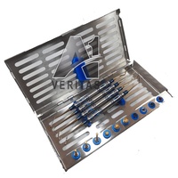 Outils d'implant dentaire manuel de meilleure qualité Perceuses de levage de sinus avancées Kit complet de chirurgie A-1 VERITAS Maxillaire à double extrémité