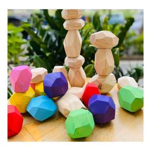 HOT HOT COLORFUL BALANCING ROCK TUMI ISHI COULEUR PEINTE SÛRE BON POUR LES ENFANTS TOP VENTE JOUETS D'ÉDUCATION PAS CHER AU VIETNAM - Product Image 2