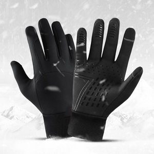 Livraison rapide quantité minimale de commande bas personnalisé doux à la mode Top vente gants d'hiver en cuir pour hommes de haute qualité pour un usage quotidien longueur du poignet - Product Image 5