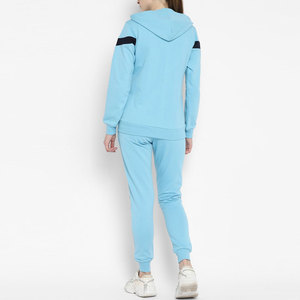 Casual Wear Clothing Gym Sportswear Breathable Solid Pattern <b>Oversized</b> <b>Long</b> Sleeve <b>Hoodie</b> and Joggers Set Tracksuit for Women's - Product Image 3