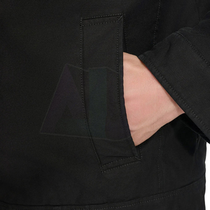 Veste en toile classique décontractée pour homme, avec fermeture éclair sur le devant, écologique, respirante, construction durable, coupe décontractée, idéale pour le travail et la ville - Product Image 6