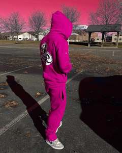 Survêtement léger en coton 100% pour homme adulte fabriqué au Pakistan, taille XL, logo personnalisé, faible MOQ, impression sérigraphique - Product Image 1