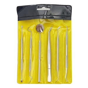 Kit de examen dental de acero inoxidable forjado alemán al por mayor de higiene quirúrgica Kit de herramientas dentales Kit básico de examen dental - Product Image 6