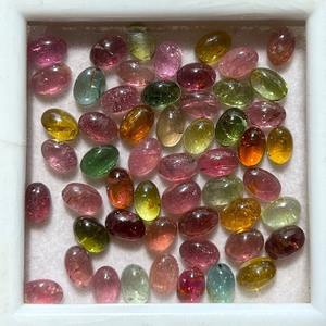 Pierres précieuses de tourmaline de haute qualité naturelle ovale grande taille lisse pierre précieuse de tourmaline semi-précieuse prix à un prix abordable - Product Image 3