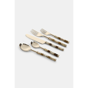 Vajilla de lujo al por mayor, cubiertos de plata de acero inoxidable, cubiertos, tenedor, cuchara, juego de cuchillos para uso en fiesta de boda - Product Image 5