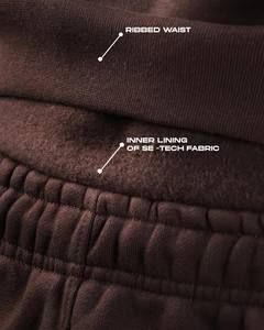 ชุดวอร์ม3ชิ้นสำหรับใส่ได้ทั้งชายและหญิงชุดออกกำลังกาย500GSM เอวยางยืดขนาดใหญ่เหมาะกับฤดูหนาว - Product Image 3