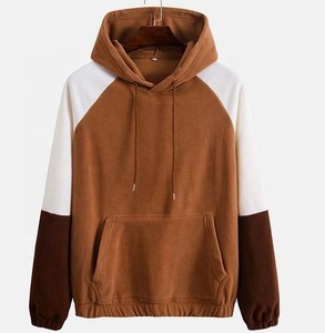 El más nuevo diseño transpirable sudaderas con capucha hombres básicos algodón mezclado Streetwear Color sólido diseño personalizado sudaderas con capucha para hombres a buen precio - Product Image 3