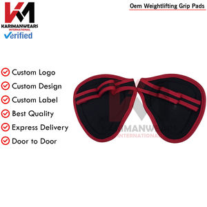 Gants d'entraînement pour la salle de sport, poignées de salle de sport durables avec rembourrage en caoutchouc, callosités, hommes femmes gris, poignées de salle de sport - Product Image 5