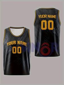 Mejor Diseño Unisex Baloncesto Jersey Original Transferencia de Calor Equipo Juvenil Ropa Deportiva Transpirable Al Por Mayor Impreso Baloncesto Jersey - Product Image 3