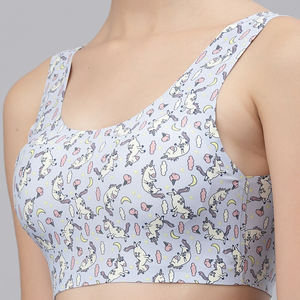 Offre Spéciale de haute qualité dames soutien-gorge de sport Logo personnalisé Gym Yoga entraînement soutien-gorge grande taille respirant Fitness soutien-gorge Style Simple - Product Image 6