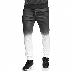 Pantalon en lin pour hommes en gros lâche léger décontracté été coupe droite respirant Vintage couleur unie pantalon mode - Product Image 1