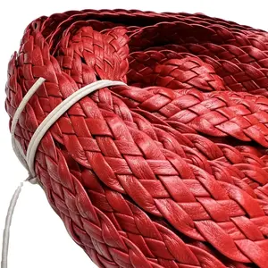 Nappa扁平编织皮革绳 | 高品质制造商 | 伟大的摩擦牢度、耐光牢度和汗渍牢度PSD